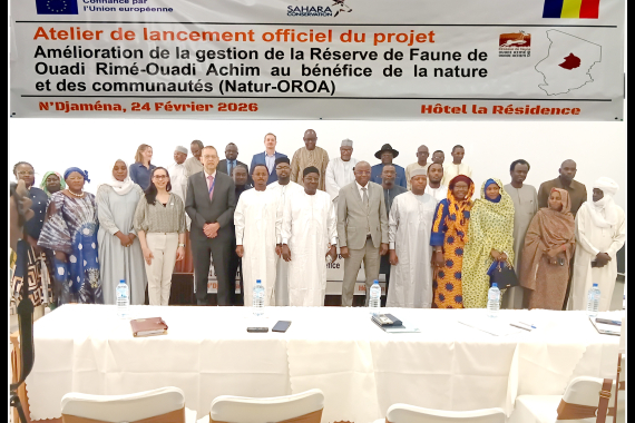 Le Ministre de l’Environnement lance officiellement le projet Natur-OROA à N’Djamena